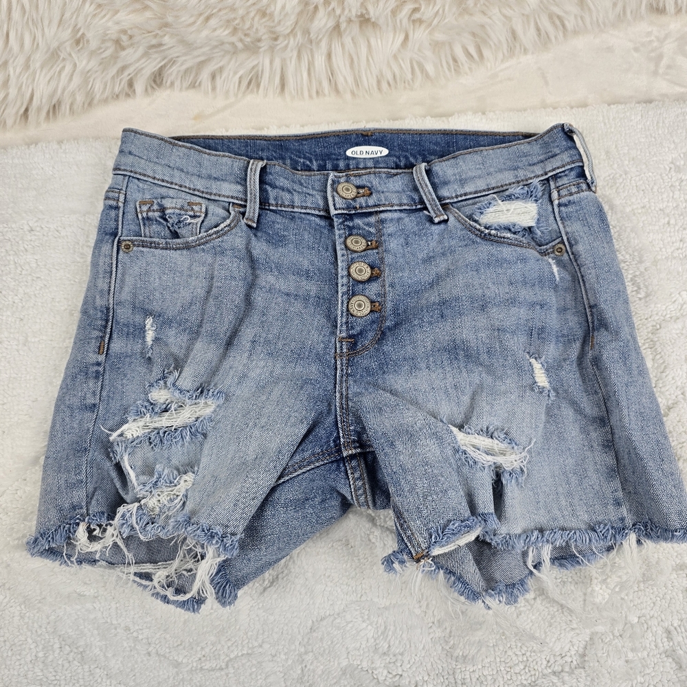 Old Navy Distressed Denim Shorts